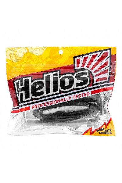 Виброхвост Helios Chebak 3,15/8 см, цвет Black & Pearl 7 шт HS-3-028 Виброхвост Helios Chebak 3,15/8 см, цвет Black & Pearl 7 шт HS-3-028