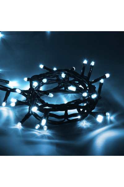 Светодиодная гирлянда для дома (холодный свет) Vegas Нить 200 LED, 20 м, 220V 55069