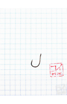 Крючок Koi Okiami Chinu-Ring № 7 /2 (AS), BN (10 шт.) KH7101-2BN