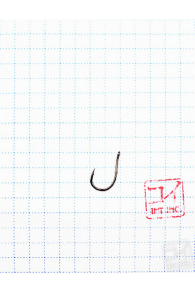 Крючок Koi Okiami Chinu-Ring № 7 /2 (AS), BN (10 шт.) KH7101-2BN