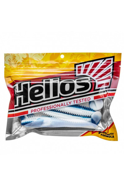 Виброхвост Helios Shaggy 3,35/8,5 см, цвет Blue Sparkles & White 5 шт HS-16-026 Виброхвост Helios Shaggy 3,35/8,5 см, цвет Blue Sparkles & White 5 шт HS-16-026