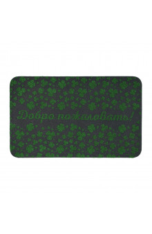 Коврик придверный Vortex Клевер 50х80 см без подложки 24256