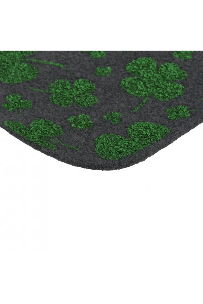 Коврик придверный Vortex Клевер 50х80 см без подложки 24256 Коврик придверный Vortex Клевер 50х80 см без подложки 24256