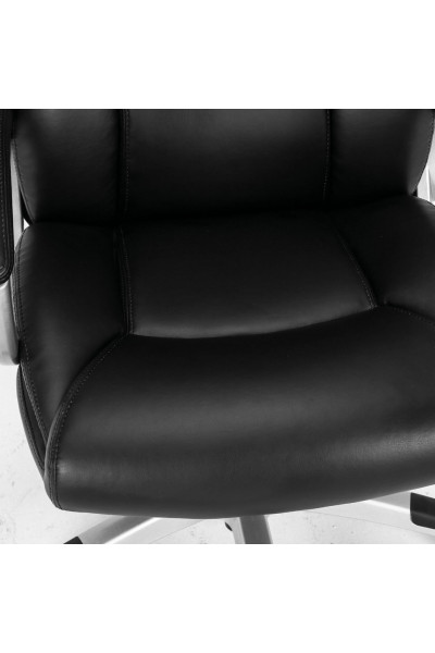Кресло руководителя Brabix Premium Grand EX-501 кожа, черное 531950 Кресло руководителя Brabix Premium Grand EX-501 кожа, черное 531950