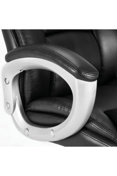 Кресло руководителя Brabix Premium Grand EX-501 кожа, черное 531950 Кресло руководителя Brabix Premium Grand EX-501 кожа, черное 531950