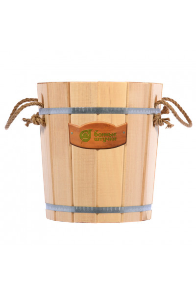 Запарник Банные Штучки с пластиковой вставкой, липа 12 л 3725 Запарник Банные Штучки с пластиковой вставкой, липа 12 л 3725