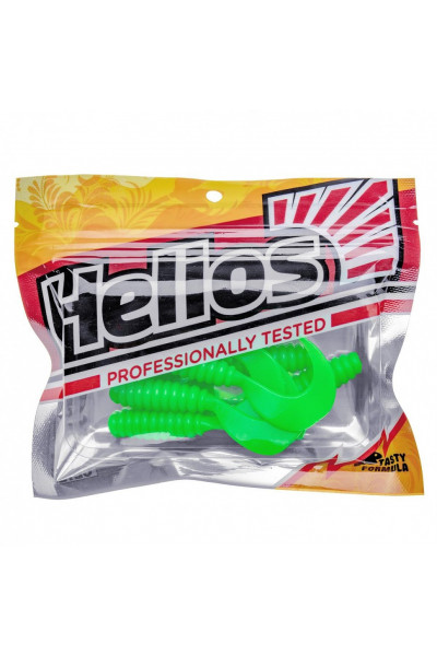 Твистер Helios Credo 2,35/6,0 см, цвет Electric green 7 шт HS-10-007 Твистер Helios Credo 2,35/6,0 см, цвет Electric green 7 шт HS-10-007
