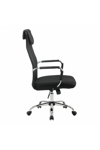 Кресло офисное Brabix Fit EX-514 сетка/ткань, черное 531949 Кресло офисное Brabix Fit EX-514 сетка/ткань, черное 531949