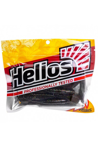 Виброхвост Helios Chubby 3,55/9 см, цвет Star Oil 5 шт HS-4-042