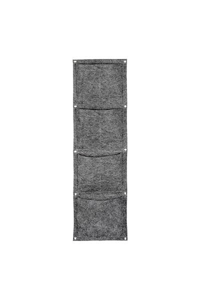 Органайзер подвесной Qwerty фетр, 4 кармана 4х1,5 л 66540