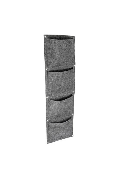 Органайзер подвесной Qwerty фетр, 4 кармана 4х1,5 л 66540