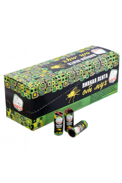 Липкая лента HELP от мух 80240 Липкая лента HELP от мух 80240