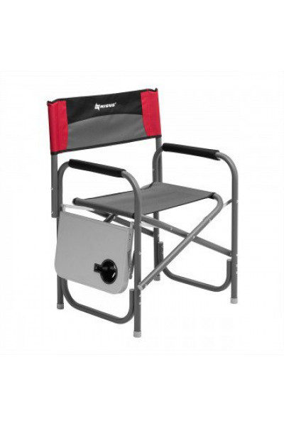 Кресло алюминиевое складное со столиком Nisus N-DC-95200T-GRD Кресло алюминиевое складное со столиком Nisus N-DC-95200T-GRD