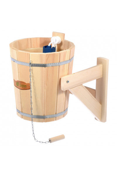 Обливное устройство для бани Банные Штучки Русский Душ кедр 14 л 33203 Обливное устройство для бани Банные Штучки Русский Душ кедр 14 л 33203