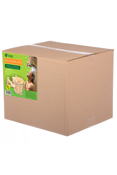 Обливное устройство для бани Банные Штучки Русский Душ кедр 14 л 33203 Обливное устройство для бани Банные Штучки Русский Душ кедр 14 л 33203