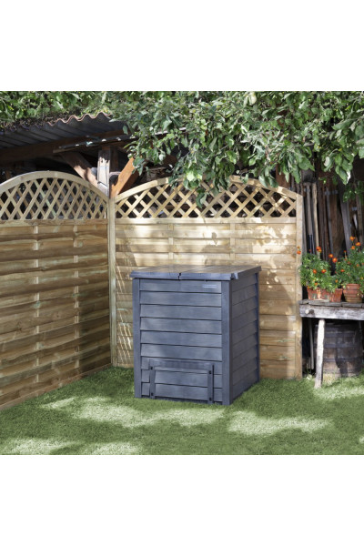 Компостер садовый с решеткой 600л Graf Thermo-Wood 626051