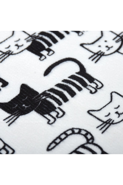 Коврик для сушки посуды Marmiton Котики микрофибра 35х50 см 17333 Коврик для сушки посуды Marmiton Котики микрофибра 35х50 см 17333