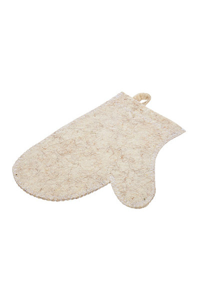 Рукавица для бани и сауны Hot Pot войлок 42003