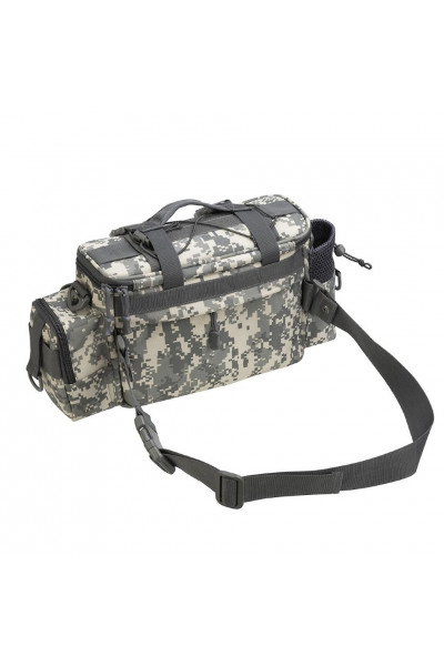 Сумка рыболовная универсальная Nisus КМФ цифра (N-LY-09-DG) Сумка рыболовная универсальная Nisus КМФ цифра (N-LY-09-DG)