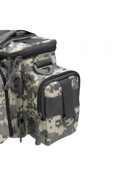 Сумка рыболовная универсальная Nisus КМФ цифра (N-LY-09-DG) Сумка рыболовная универсальная Nisus КМФ цифра (N-LY-09-DG)