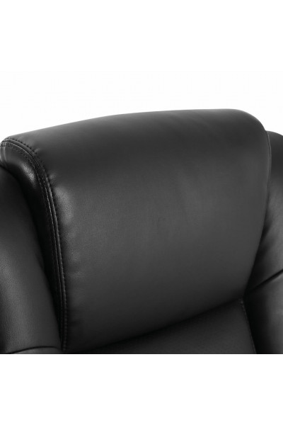 Кресло руководителя Brabix Premium Solid HD-005 до 180 кг, кожа, черное 531941 Кресло руководителя Brabix Premium Solid HD-005 до 180 кг, кожа, черное 531941