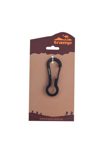 Карабин из ножевой стали Tramp черный TRA-220 Карабин из ножевой стали Tramp черный TRA-220