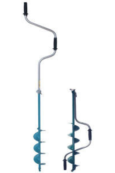 Ледобур Тонар ЛР-130Д (диаметр 130 мм)  двуручный, левый, прямые ножи