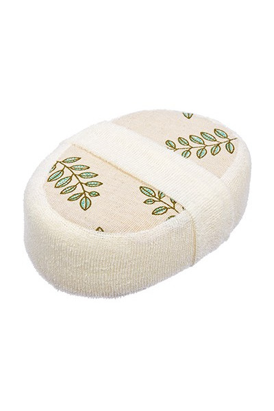 Мочалка объемная Банные Штучки Листья 41364