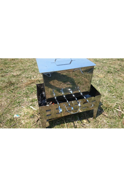 Мангал разборный Higashi A-723BS нержавейка 0,6 мм Мангал разборный Higashi A-723BS нержавейка 0,6 мм