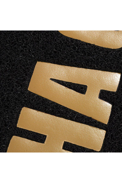 Коврик придверный пористый Vortex с надписью 50х70 см черный 22192 Коврик придверный пористый Vortex с надписью 50х70 см черный 22192