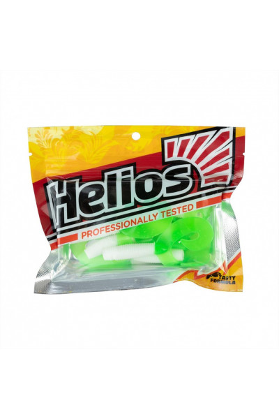 Твистер Helios Credo Double Tail 3,54/9 см, цвет White & Green 5 шт HS-28-016 Твистер Helios Credo Double Tail 3,54/9 см, цвет White & Green 5 шт HS-28-016