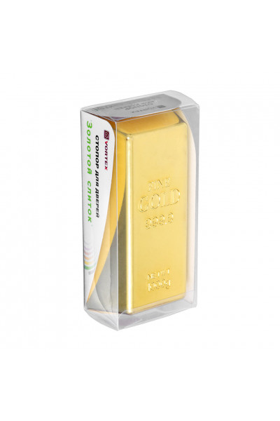 Стопор для дверей Vortex Золотой слиток 26018 Стопор для дверей Vortex Золотой слиток 26018