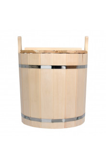 Запарник с крышкой Банные Штучки С легким паром, липа 25 л 31137