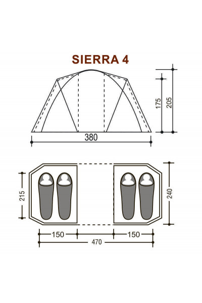 Палатка Indiana Sierra 4