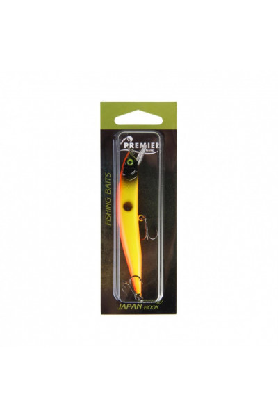 Воблер Premier Fishing Minnow-pro, 8,3г, 90мм (0,4-1,2м) F цвет 10, PR-M90-010 Воблер Premier Fishing Minnow-pro, 8,3г, 90мм (0,4-1,2м) F цвет 10, PR-M90-010
