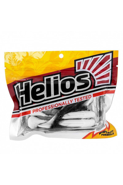 Виброхвост Helios Chubby 3,55/9 см, цвет Black & White 5 шт HS-4-023 Виброхвост Helios Chubby 3,55/9 см, цвет Black & White 5 шт HS-4-023