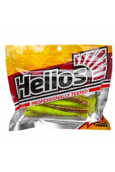 Виброхвост Helios Chebak 3,15/8 см, цвет Golden Lime 7 шт HS-3-048 Виброхвост Helios Chebak 3,15/8 см, цвет Golden Lime 7 шт HS-3-048