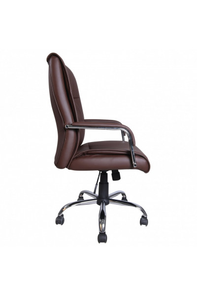 Кресло офисное Brabix Space EX-508 экокожа, коричневое 531164