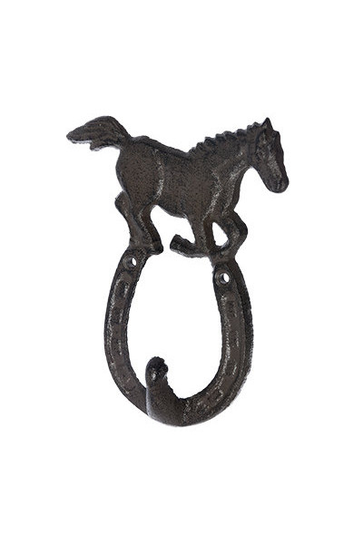 Крючок настенный Blumen Haus Подкова с конём 66052 Крючок настенный Blumen Haus Подкова с конём 66052