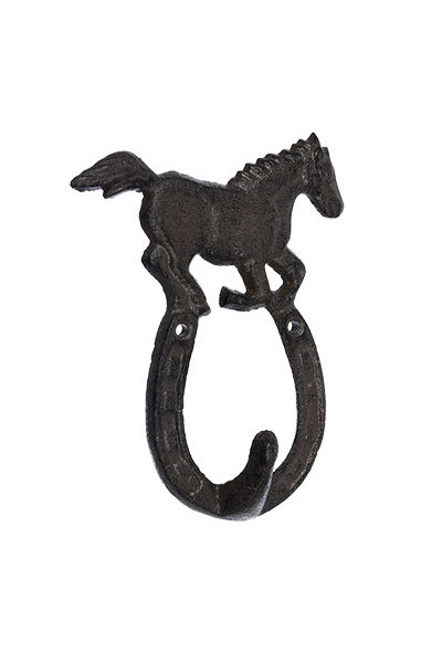 Крючок настенный Blumen Haus Подкова с конём 66052 Крючок настенный Blumen Haus Подкова с конём 66052