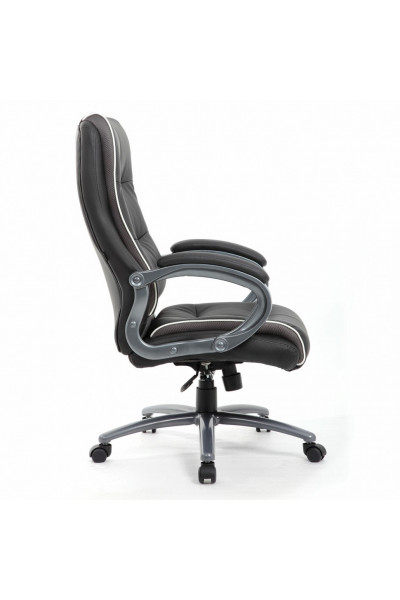 Кресло руководителя Brabix Premium Strong HD-009 до 200 кг, экокожа/ткань, черное 531945 Кресло руководителя Brabix Premium Strong HD-009 до 200 кг, экокожа/ткань, черное 531945