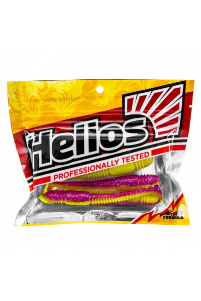 Виброхвост Helios Minoga 3,75/9.5 см, цвет Fio & Acid lemon 5 шт HS-17-027 Виброхвост Helios Minoga 3,75/9.5 см, цвет Fio & Acid lemon 5 шт HS-17-027