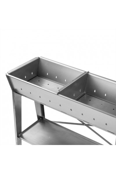 Мангал для дачи Тонар Гефест сталь 3 мм T-MS-07G Мангал для дачи Тонар Гефест сталь 3 мм T-MS-07G