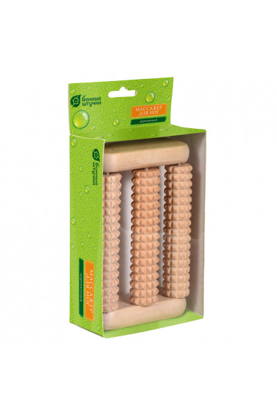 Массажёр деревянный для ног Банные Штучки 40160 Массажёр деревянный для ног Банные Штучки 40160