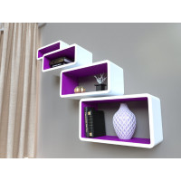 Комплект открытых полок на стену Qwerty Бангкок 72018