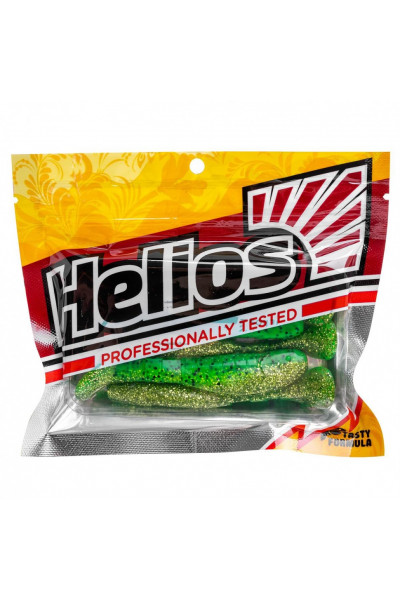 Виброхвост Helios Chubby 3,55/9 см, цвет Green Peas 5 шт HS-4-051 Виброхвост Helios Chubby 3,55/9 см, цвет Green Peas 5 шт HS-4-051