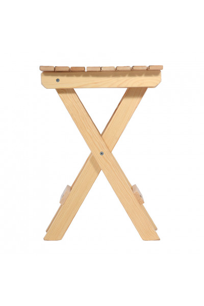 Табурет складной шлифованный Банные Штучки 3597 Табурет складной шлифованный Банные Штучки 3597